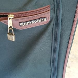 Green Samsonite Suitcase